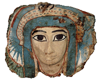altägyptische Mumienmaske